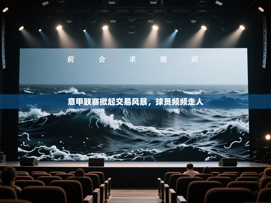 意甲联赛掀起交易风暴，球员频频走人